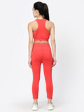 Womens Poly Lycra Solid Sports Track Suit