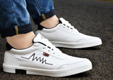 Afreet White Chunky Sneaker Shoes For Men